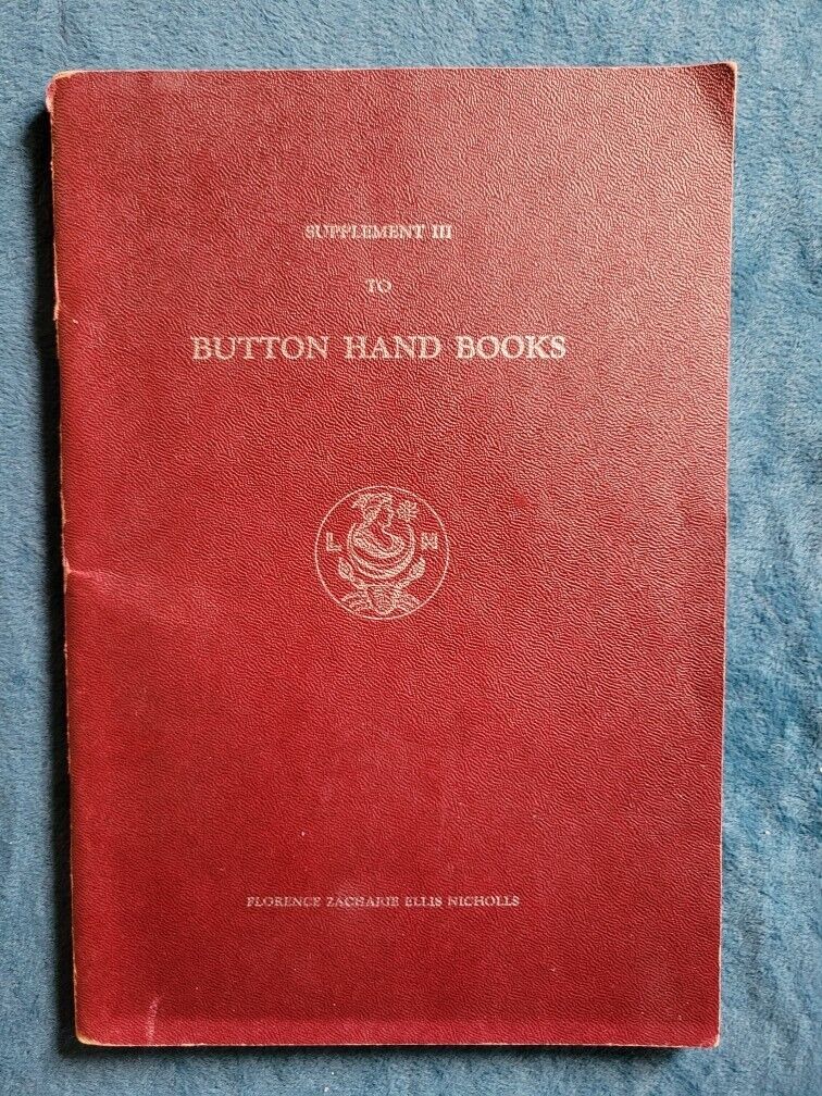 BUTTON HAND BOOKS ,  SUPPLEMENT III  ,  1949  ,  SIGNED BY THE AUTHOR ; 84 PAGES
