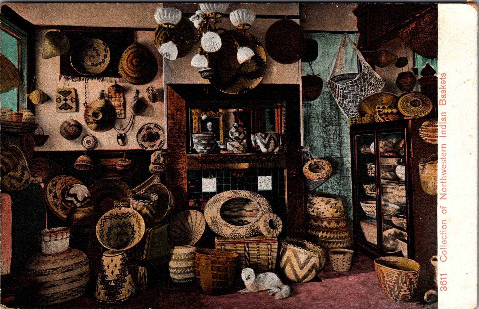 Vintage 1907-1914 Postcard Collection of Northwestern Indian Baskets Vintage 1907-1914 Postcard Collection of Northwestern Indian Baskets