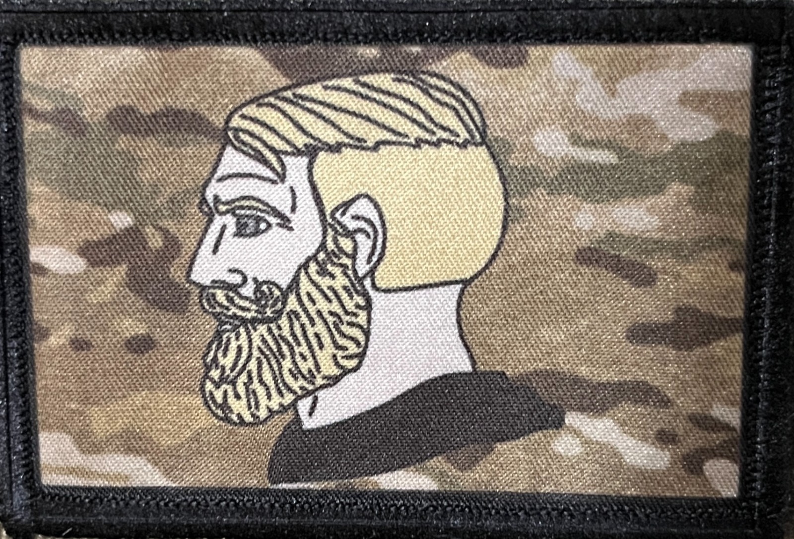 Subdued Multicam Chad Morale Patch Military Tactical Subdued Multicam Chad Morale Patch Military Tactical