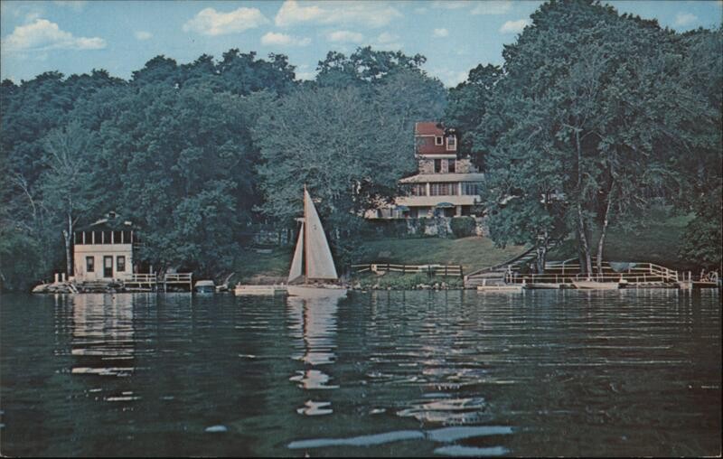 Holmes, NY New York Whaley Lake Inn & Motel Chrome Original Vintage Postcard Holmes, NY New York Whaley Lake Inn & Motel Chrome Original Vintage Postcard