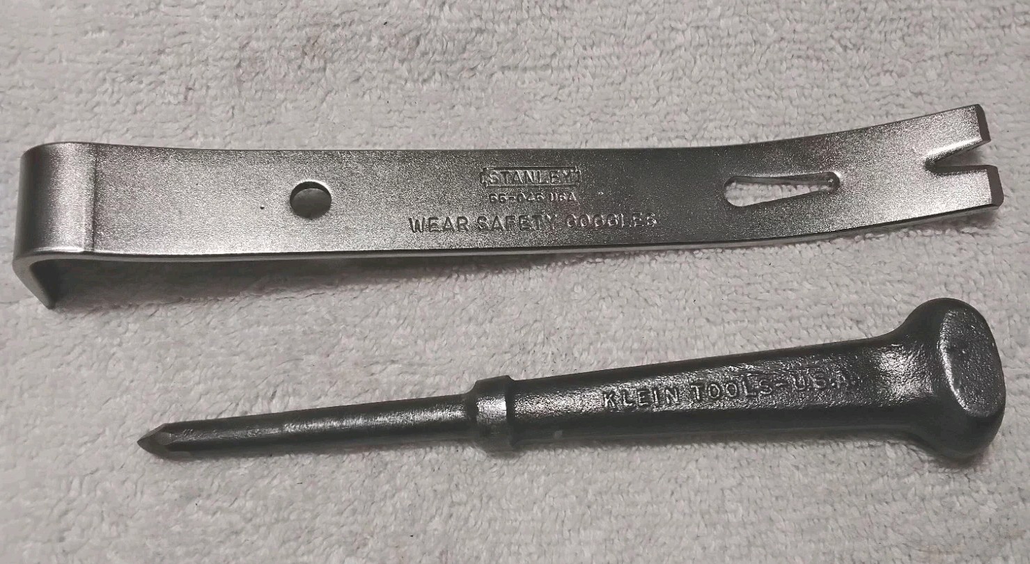2pc STANLEY/KLEIN TOOLS 55-045/6685 7