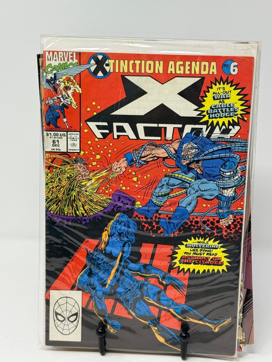 X-Factor #61 Marvel Extinction Agenda Part 6 Cable Wolverine 1990