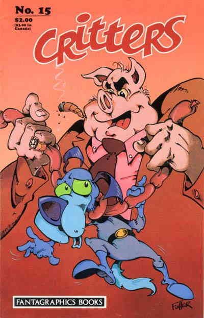 Critters #15 FN; Fantagraphics | Gallacci - w/Bag+Board