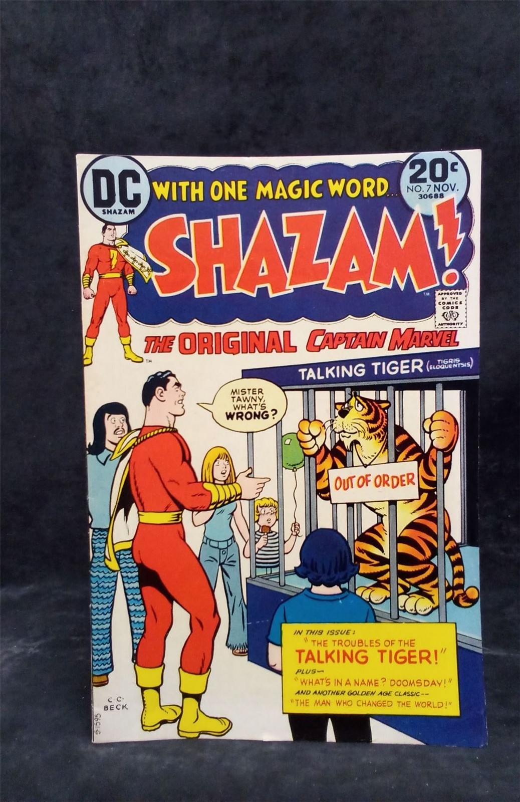 Shazam #7 1973 DC Comicss Comic Book Shazam #7 1973 DC Comicss Comic Book