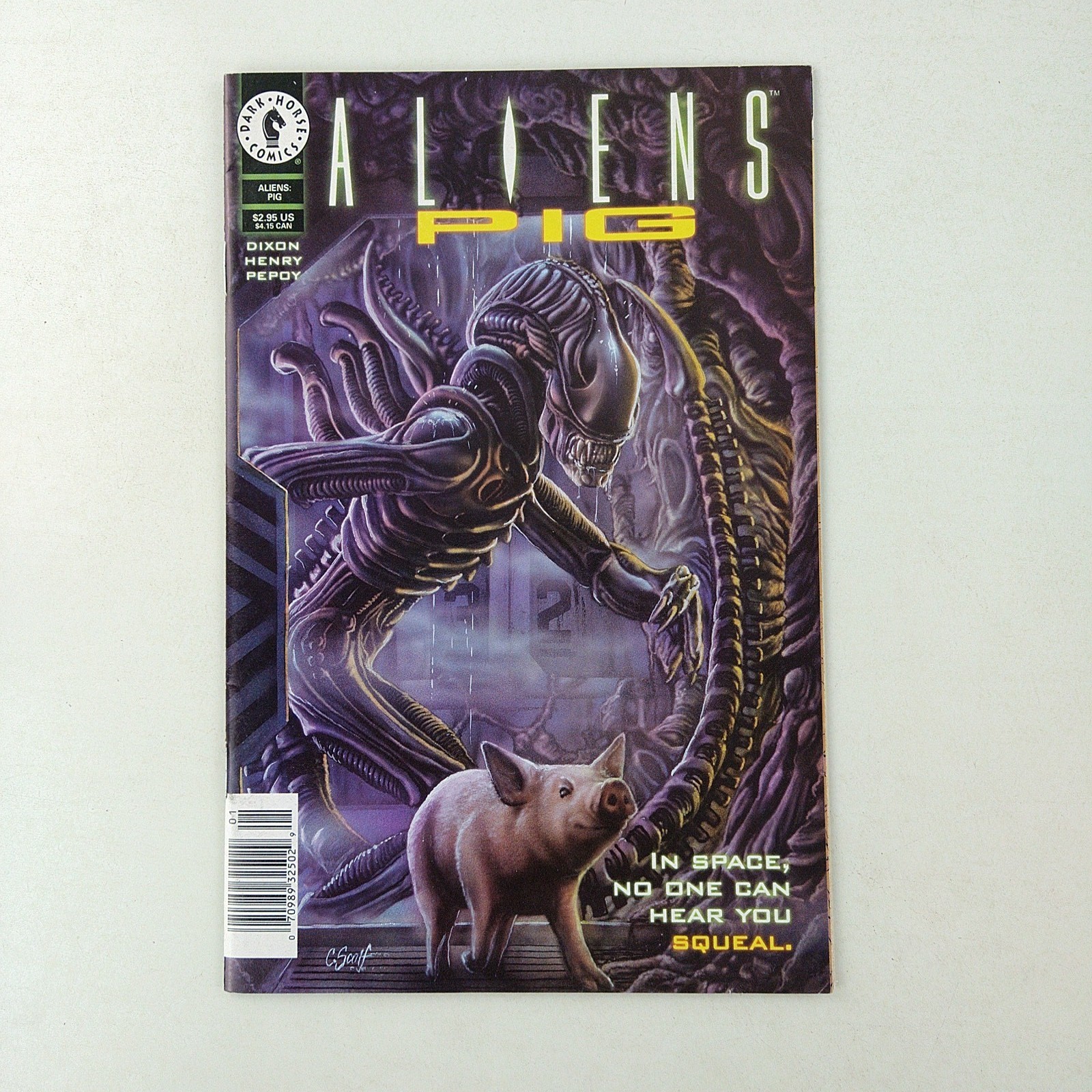 Aliens: Pig #1 Rare Newsstand One-Shot NM- (1997 Dark Horse Comics)