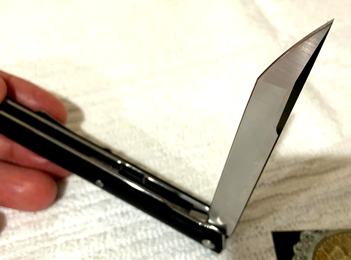 SUPERIOR Sleek Slim Smooth and Sharp G10 + D2 Pocket Jack Knife