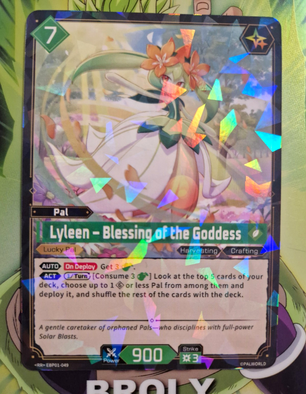 Bushiroad Lyleen - Blessing of the Goddess RR Holo EBP01-049 English 1st Bushiroad Lyleen - Blessing of the Goddess RR Holo EBP01-049 English 1st