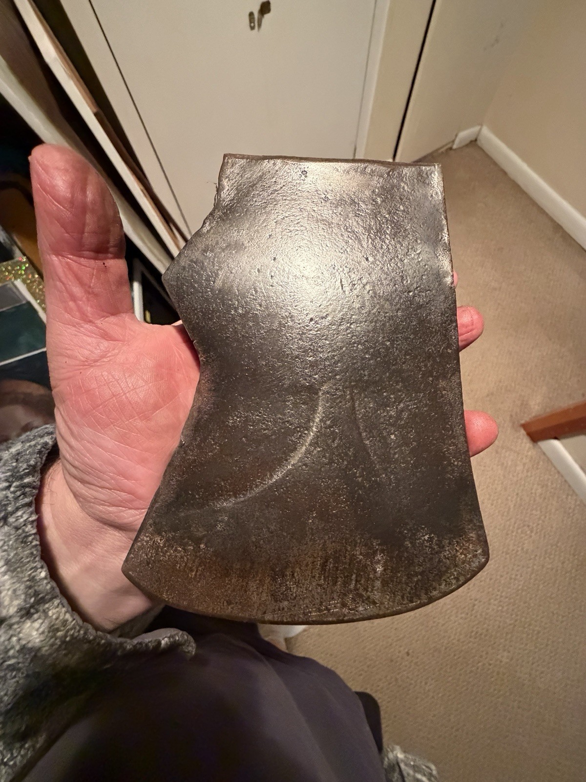 Beveled Jersey Vintage Axe Head