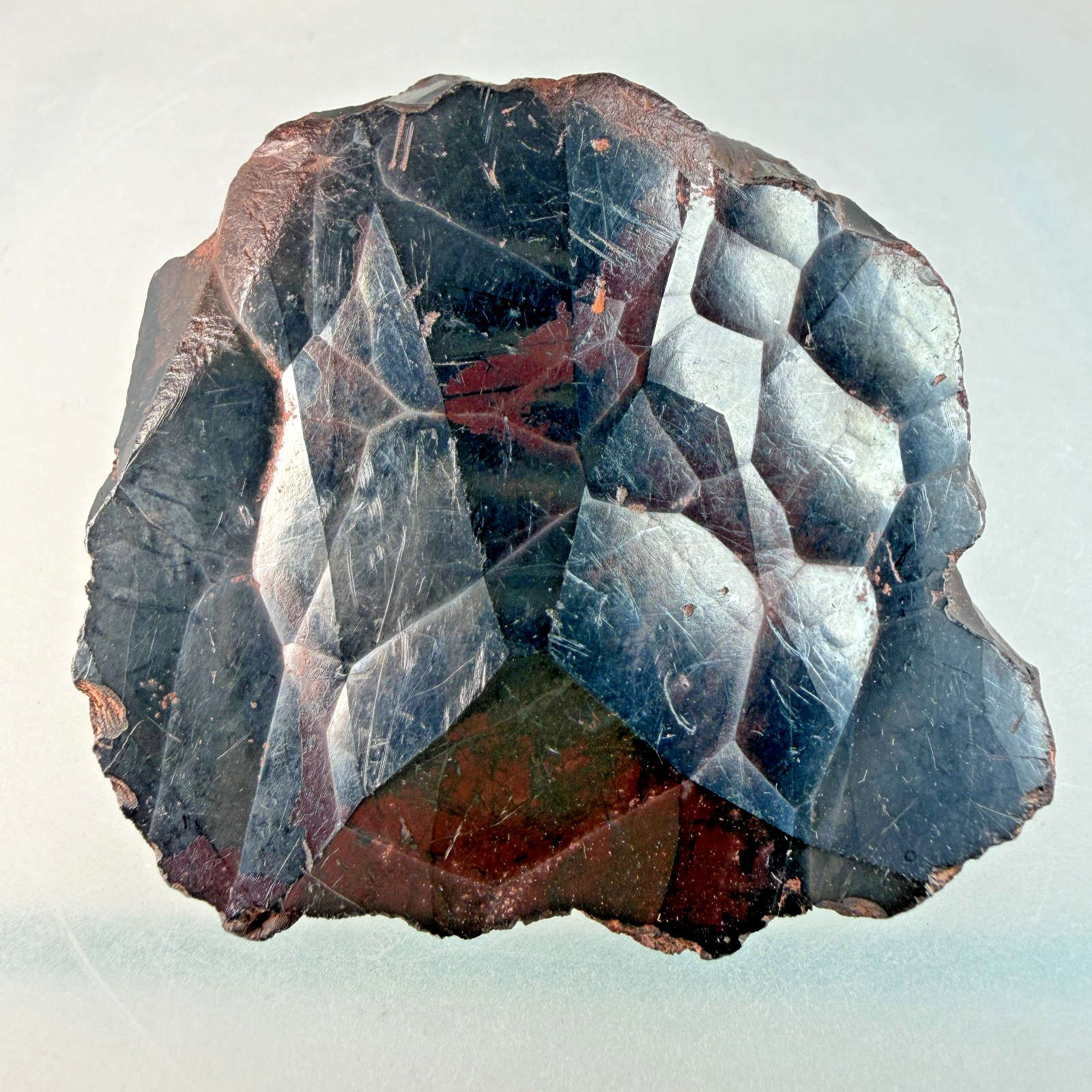 Fine Lustrous Hematite Specimen: Montreal Mine, Iron County, Wisconsin Fine Lustrous Hematite Specimen: Montreal Mine, Iron County, Wisconsin