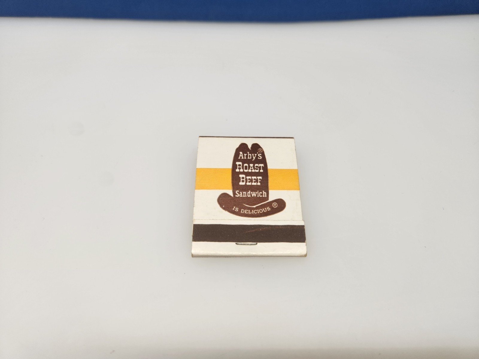 Vintage Arby\'s Roast Beef Matchbook Advertising Fast Food Unstruck 