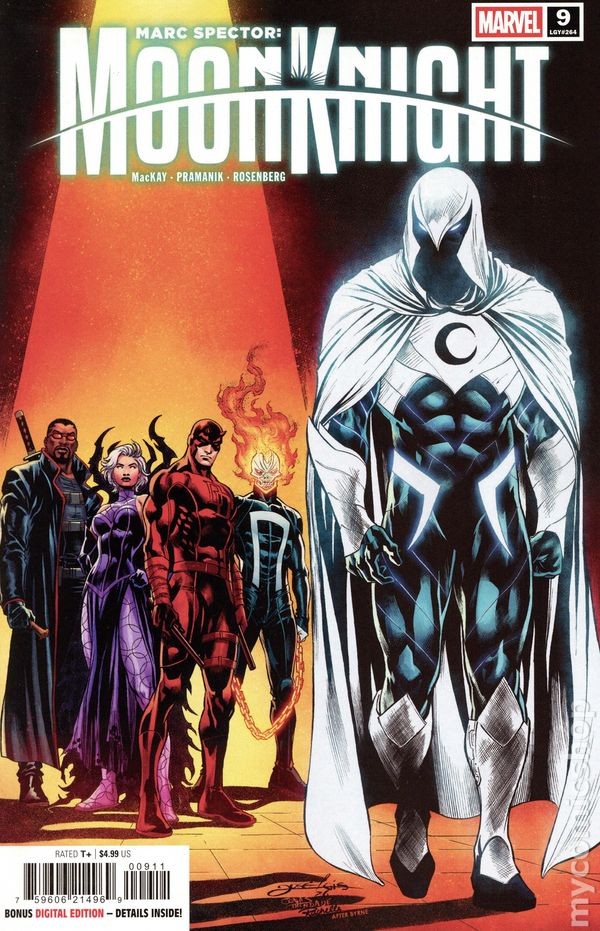 Marc Spector Moon Knight #9A 2026 Stock Image