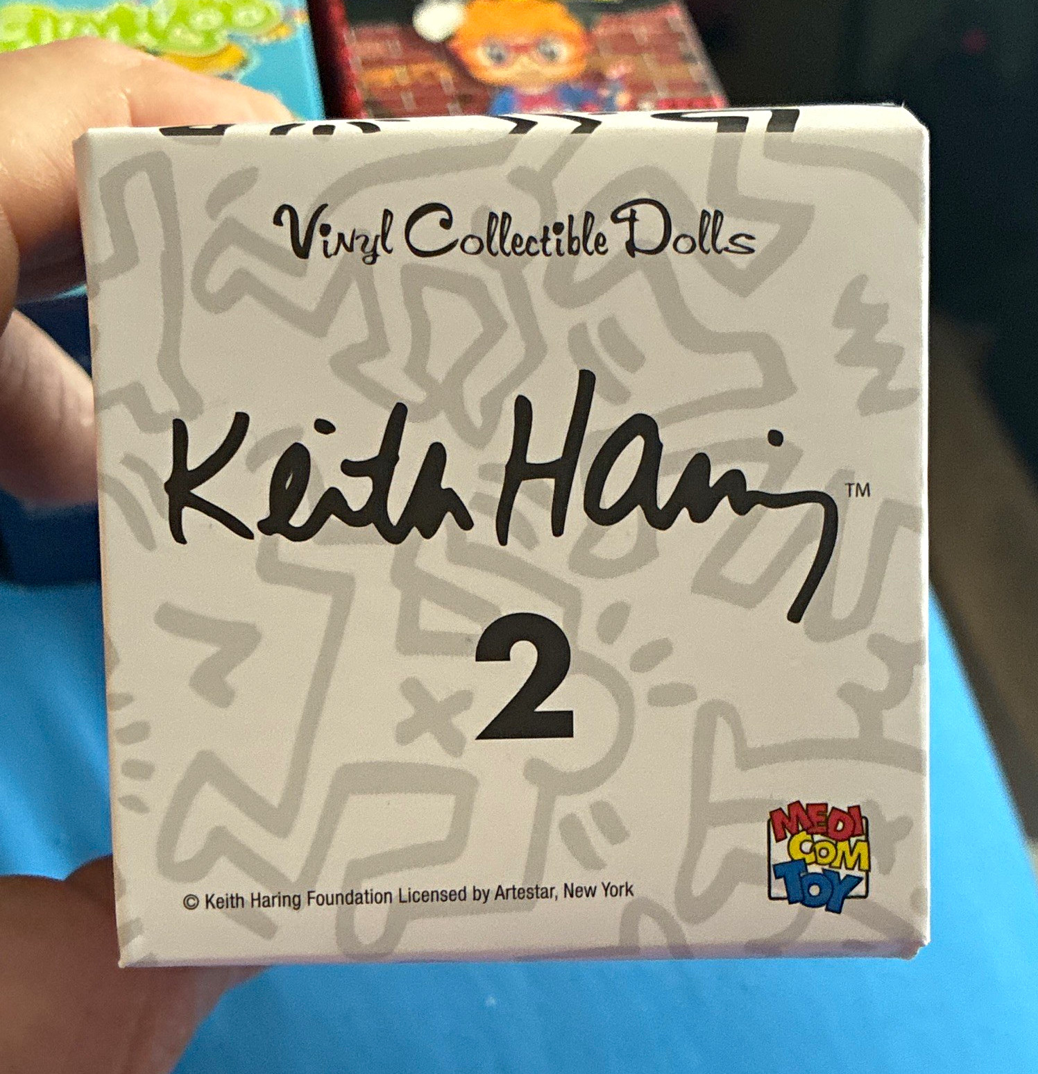 Medicom Toy Keith Haring 2 VCD353 Vinyl Collectible Doll Multicolor Figures