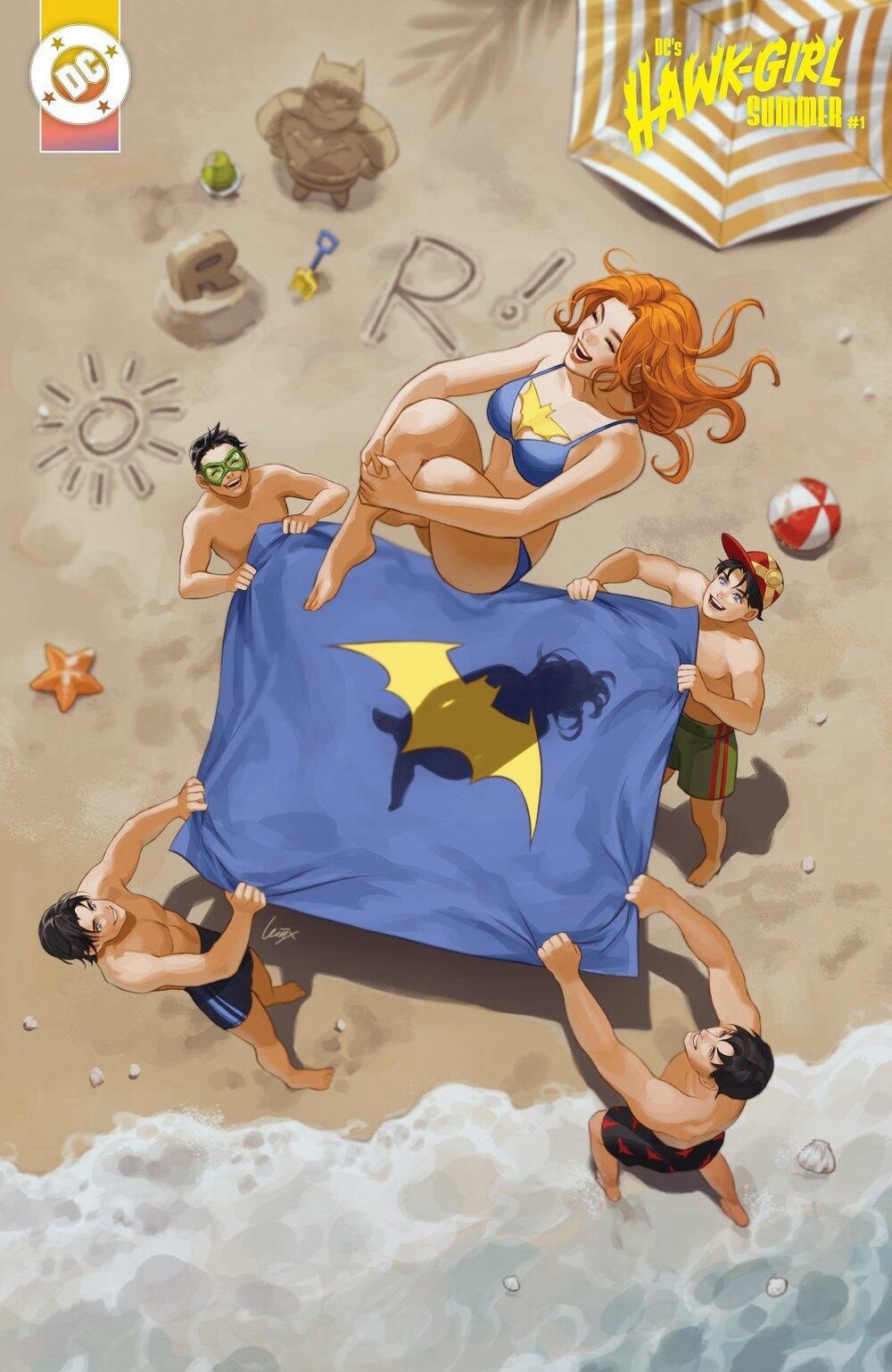 DC’s Hawk Girl Summer #1 (OS) - Leirex Card Stick Variant DC’s Hawk Girl Summer #1 (OS) - Leirex Card Stick Variant