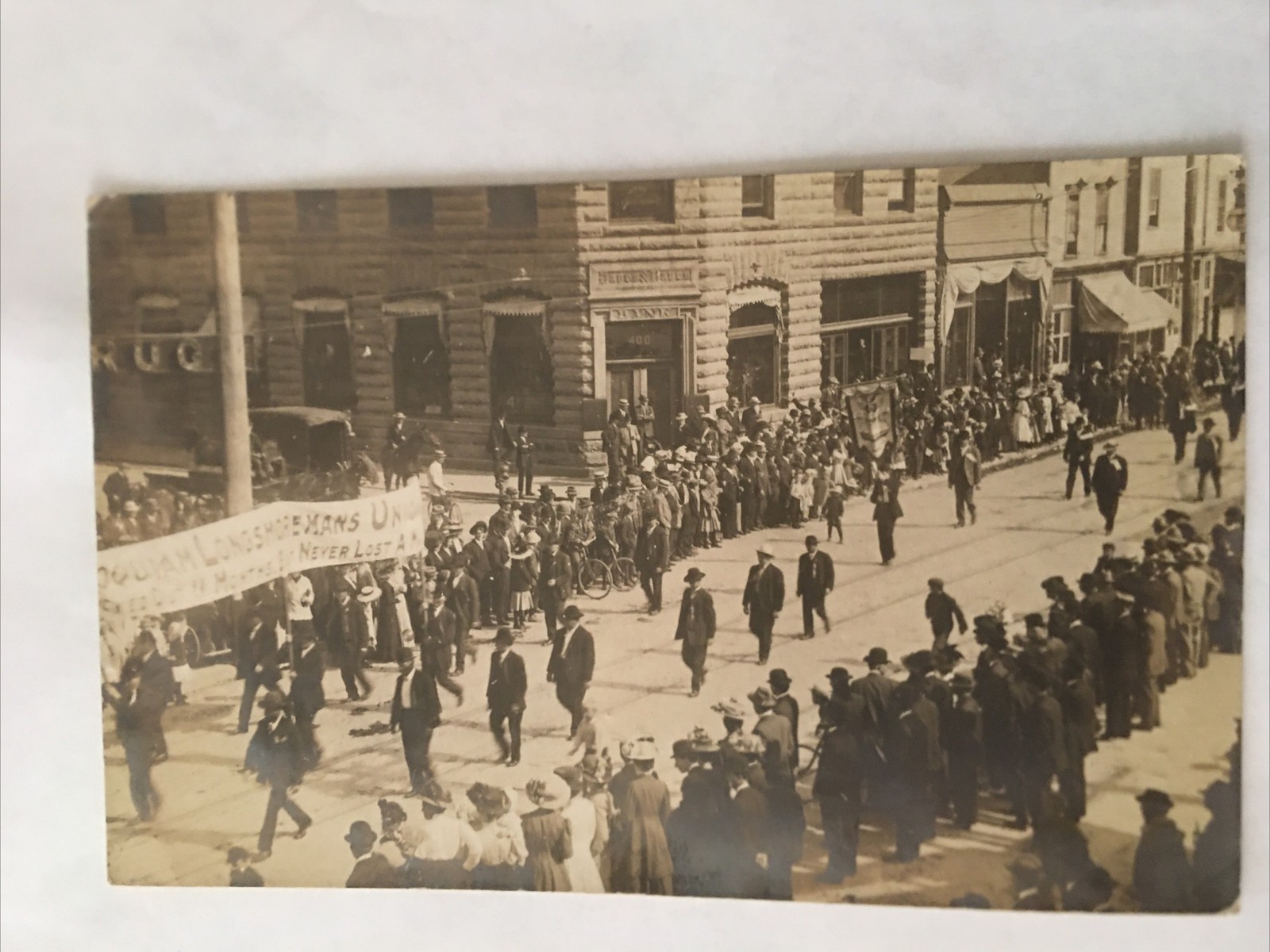 Parade Aberdeen Washington 1909 Antique Postcard Parade Aberdeen Washington 1909 Antique Postcard