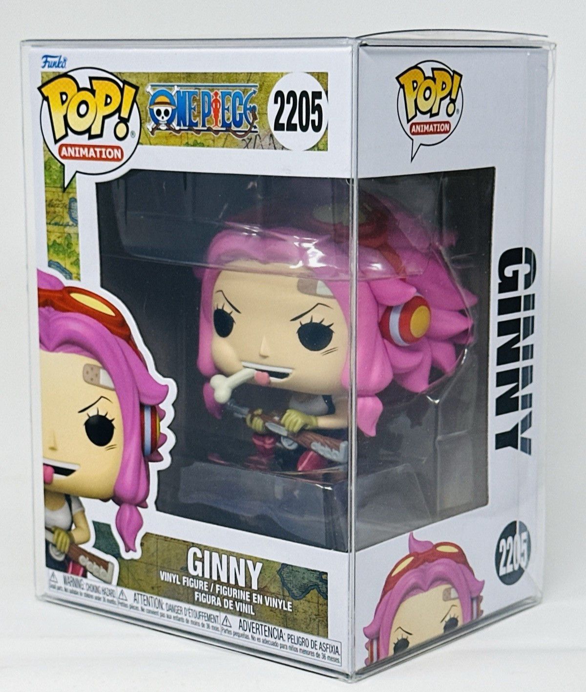 Funko Pop One Piece - Ginny with Rifle #2205 with Protector - New