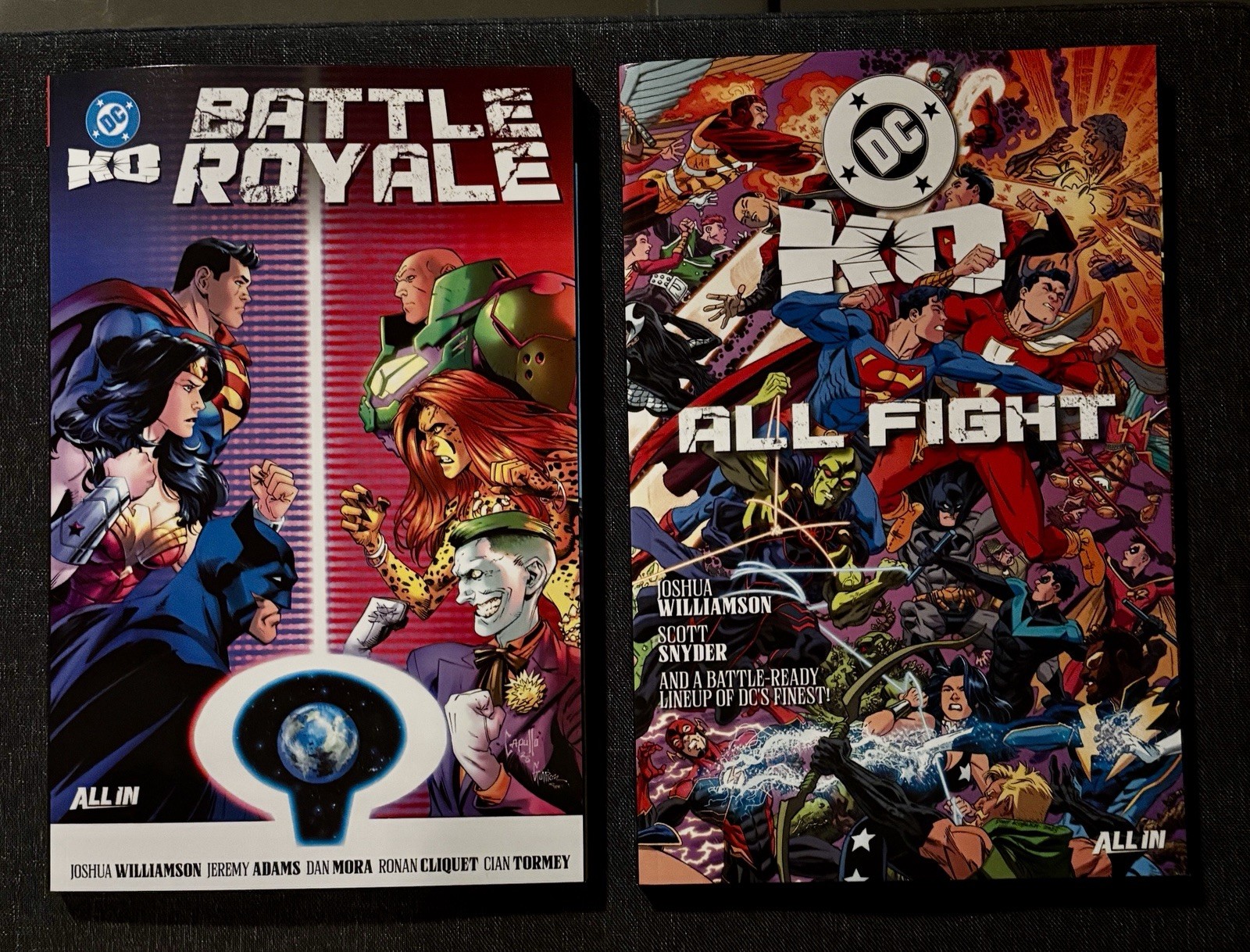 DC K.O Trade Paperback Lot: Battle Royale, All Fight (DC Comics 2026) New/NM DC K.O Trade Paperback Lot: Battle Royale, All Fight (DC Comics 2026) New/NM