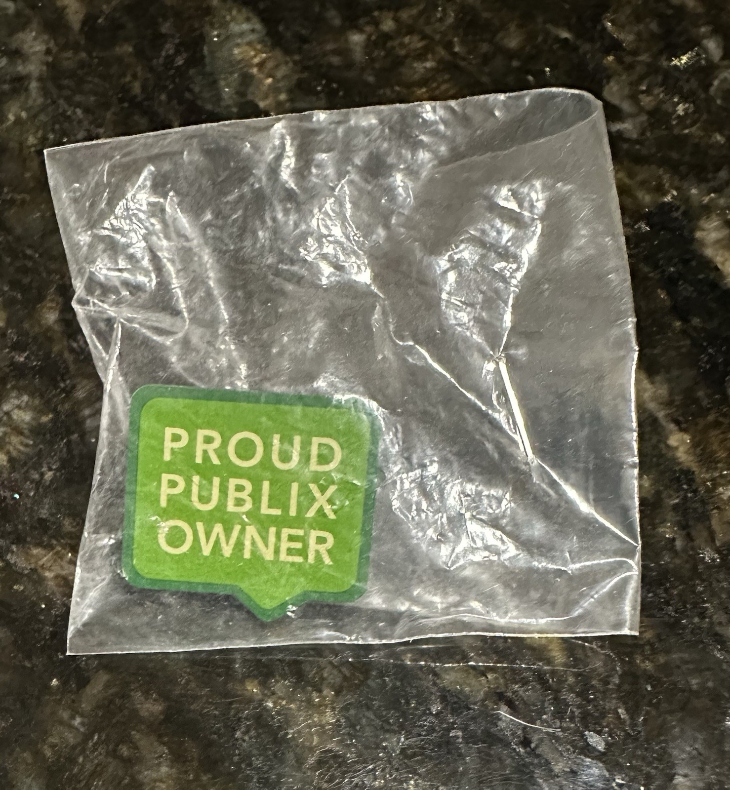 Publix Proud Publix Owner Lapel Pin NEW SEALED