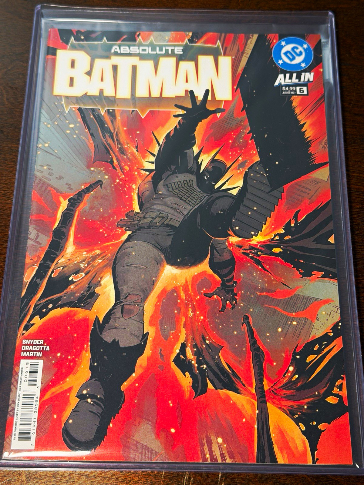 FREE SHIPPING Absolute Batman #6 DC Snyder, Dragotta
