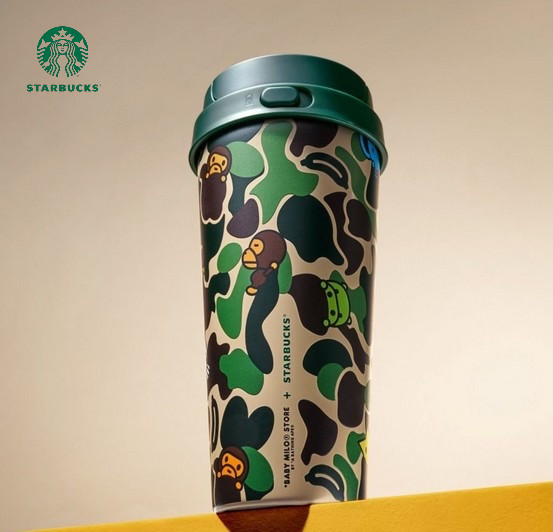 Starbucks Korea Baby Milo Stainless Tumbler 473ml BAPE Limited Edition