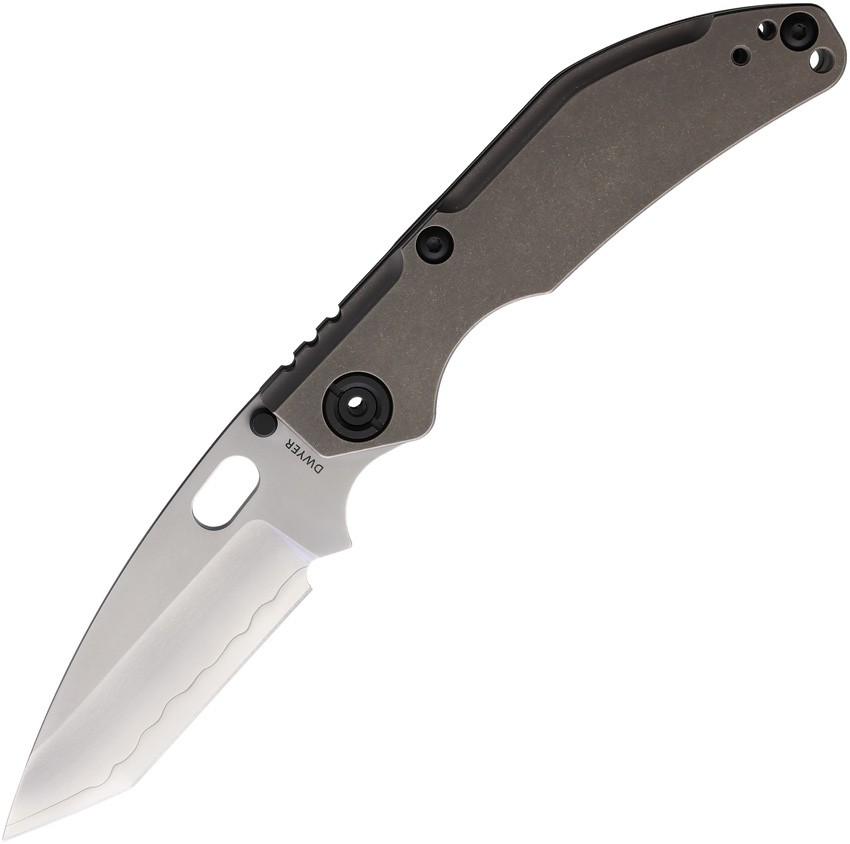 North Mountain Blades BBNM Gray Titanium Folding SLD-MAGIC Tanto Knife 2522TI
