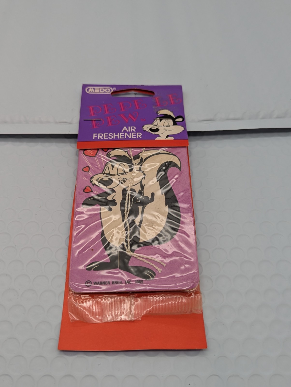 VTG 1989 Medo Air Freshener Pepe Le Pew Warner Bros Made In USA Brand New Sealed VTG 1989 Medo Air Freshener Pepe Le Pew Warner Bros Made In USA Brand New Sealed