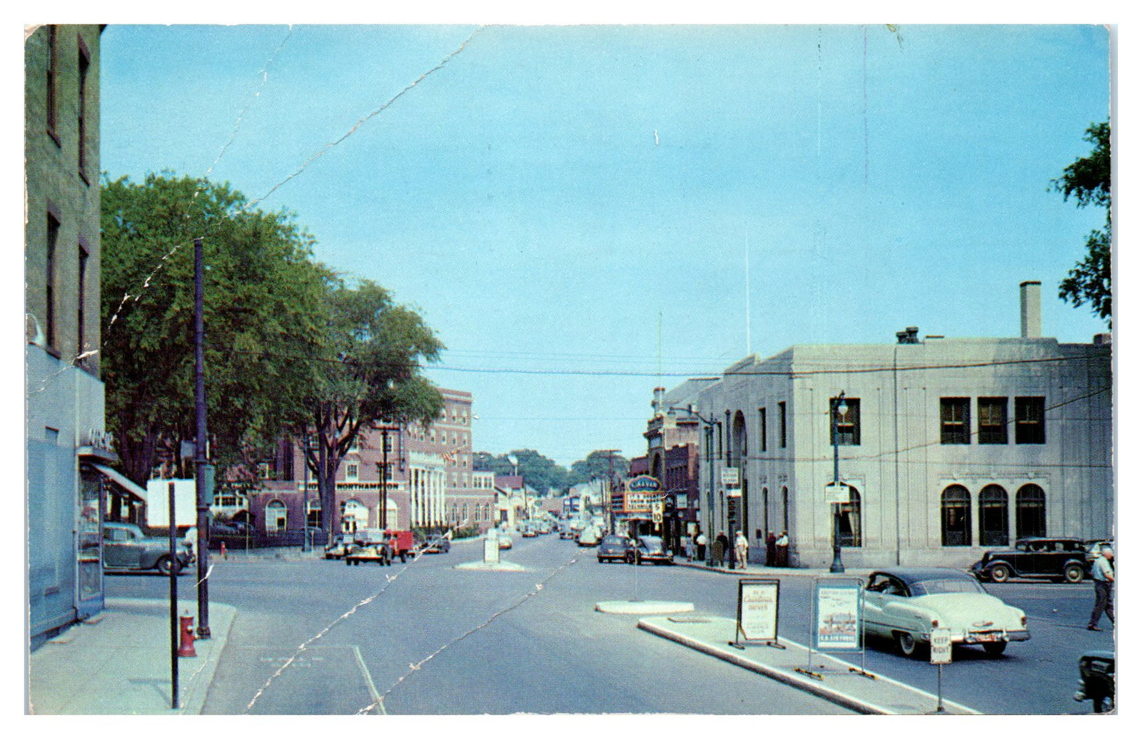 Postcard: NORTHAM CALVE RICHT