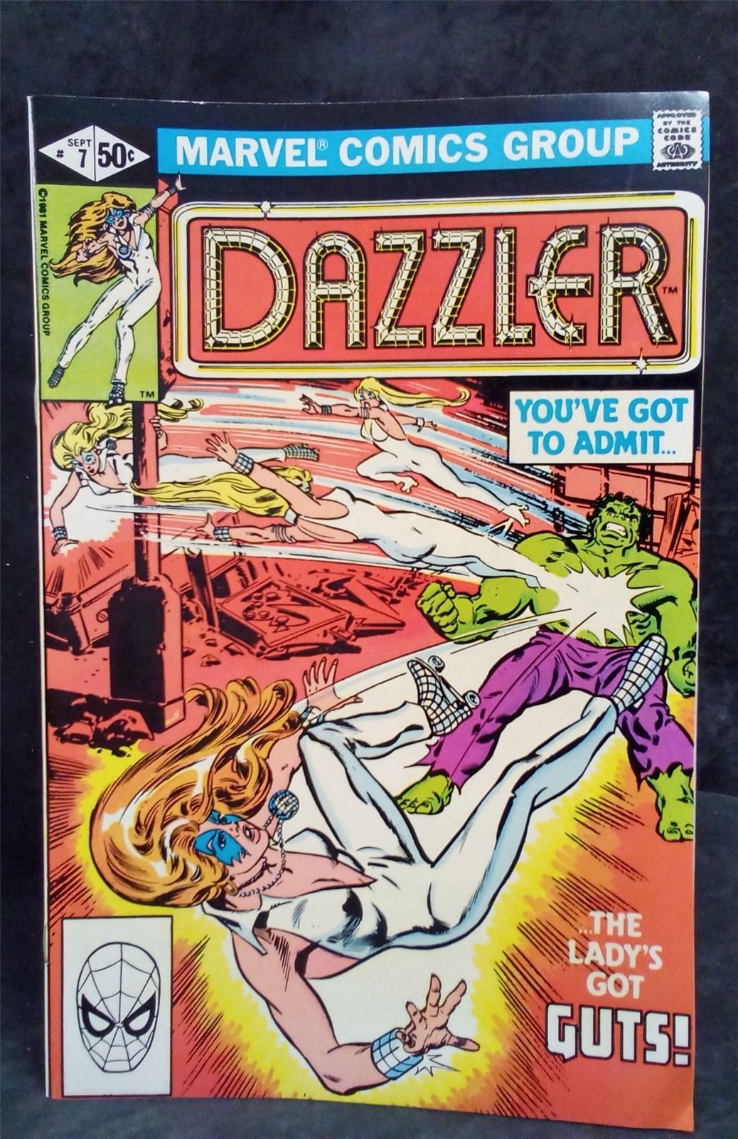 Dazzler #7 1981 Marvel Comics Comic Book Dazzler #7 1981 Marvel Comics Comic Book