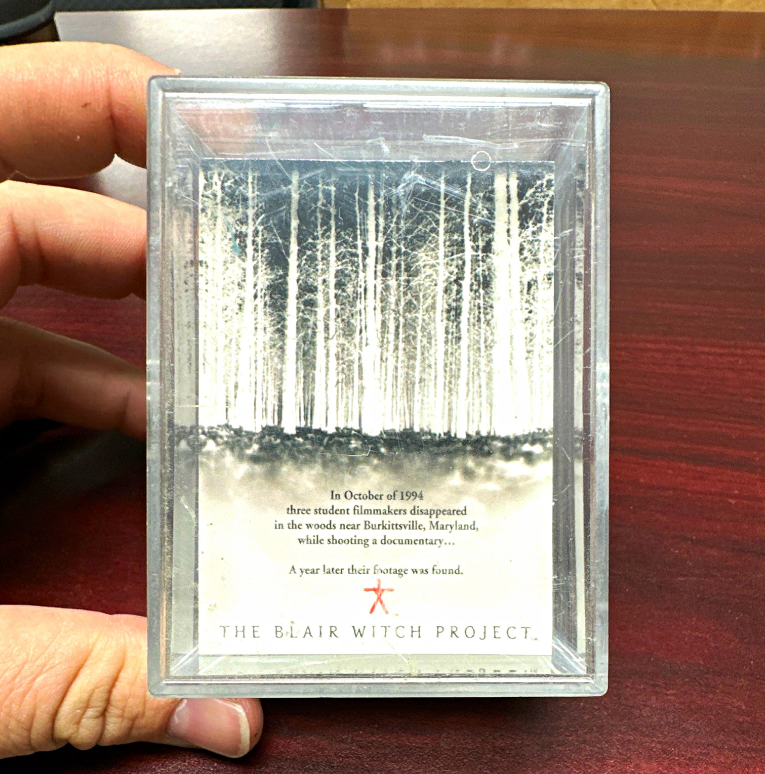 1999 Topps The Blair Witch Project 1-72 Card Set Near Mint W/ Case