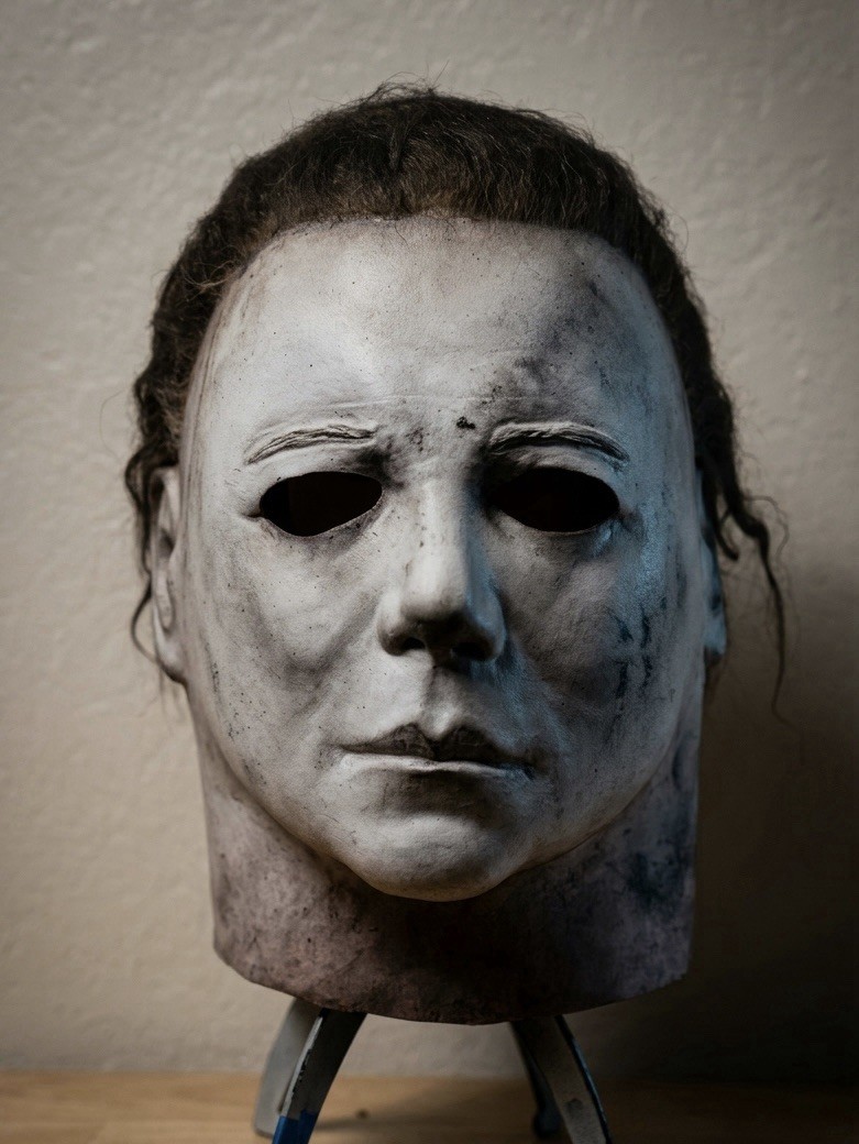 Michael Myers Halloween 2 - Rehauled Don Post 1975 Kirk TOTS Mask Michael Myers Halloween 2 - Rehauled Don Post 1975 Kirk TOTS Mask