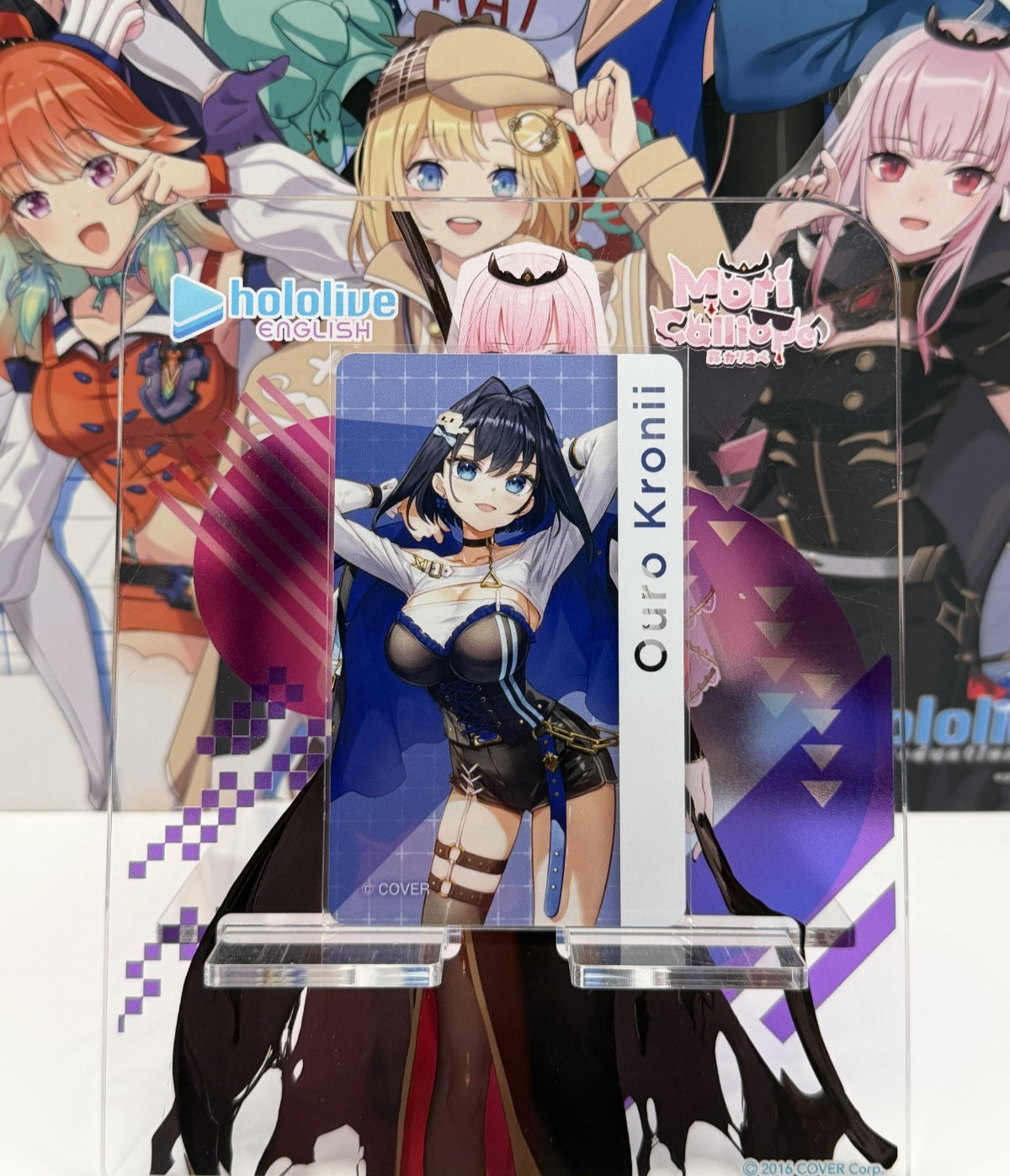 Hololive English x Astromeda Trading Metal Card - Ouro Kronii