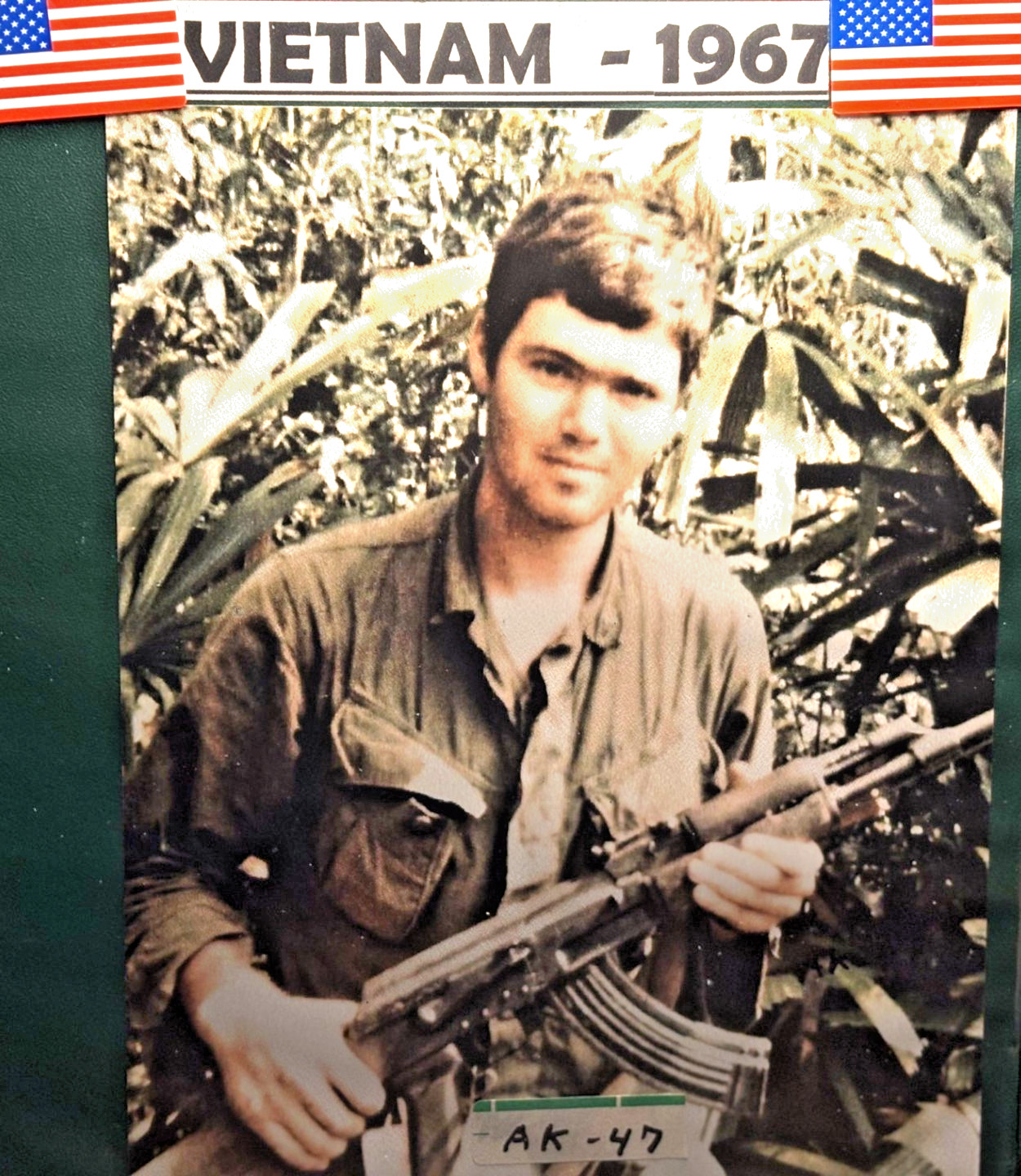 Vietnam 1967=120 Photos + Album(value = $180)  + FREE 3' by 5' American FLAG
