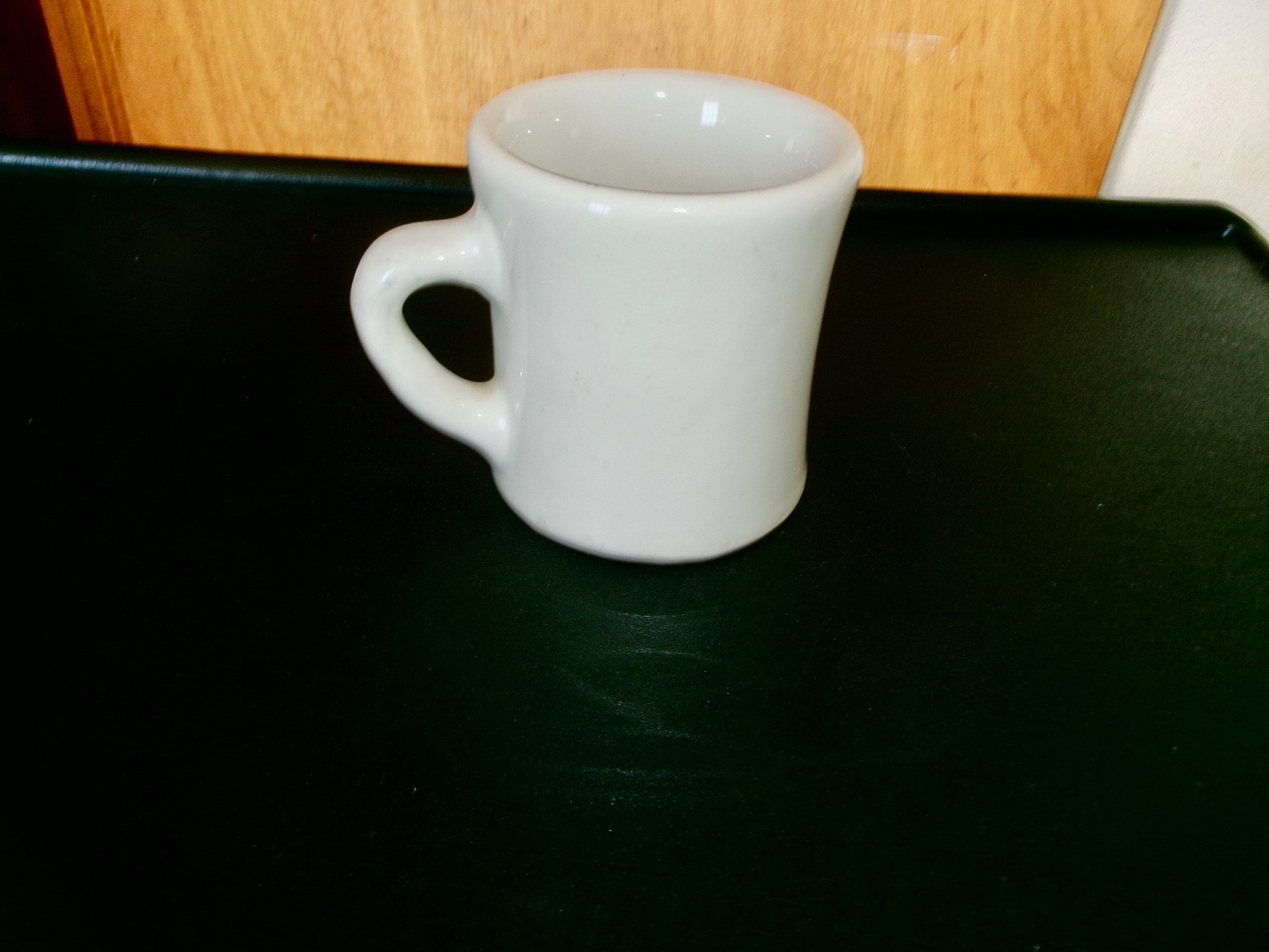 Vintage Victor Diner Mug White Porcelain Coffee Cup 1950s