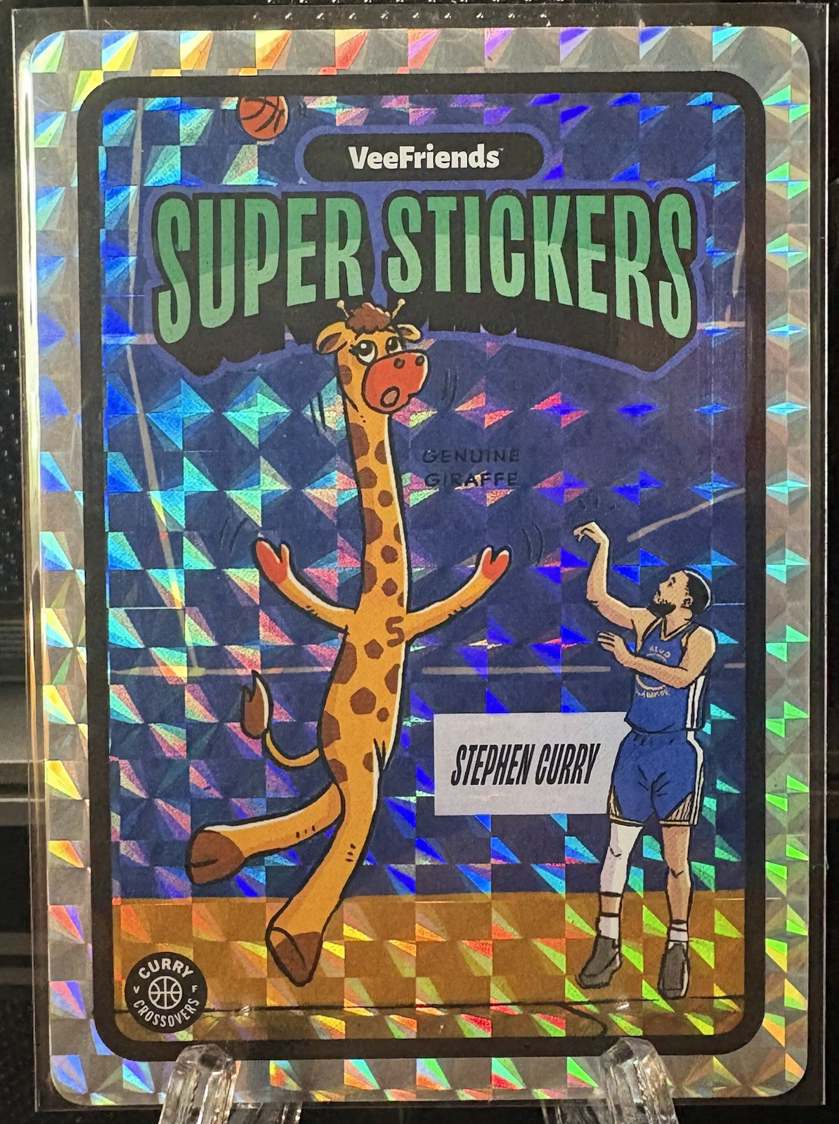 2025 Veefriends Manga Super Stickers Genuine Giraffe Stephen Curry Crossover