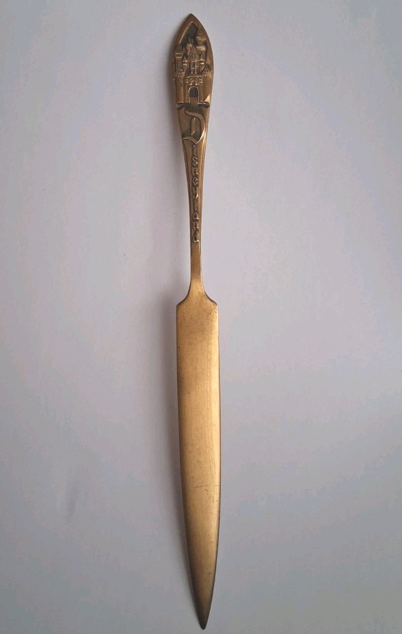 RARE 1954 Pre-Opening Disneyland Letter Opener valued at $200.00- $500.00 RARE 1954 Pre-Opening Disneyland Letter Opener valued at $200.00- $500.00