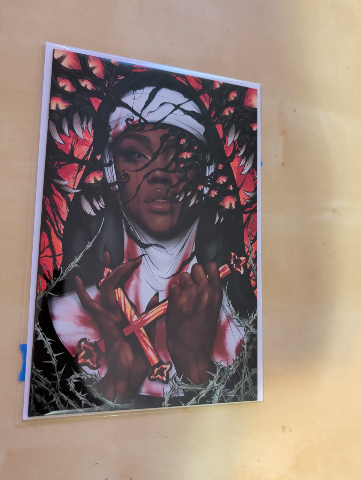 EXCOMMUNICATED #1 TROPHY VIRGIN VARIANT NM EXCOMMUNICATED #1 TROPHY VIRGIN VARIANT NM