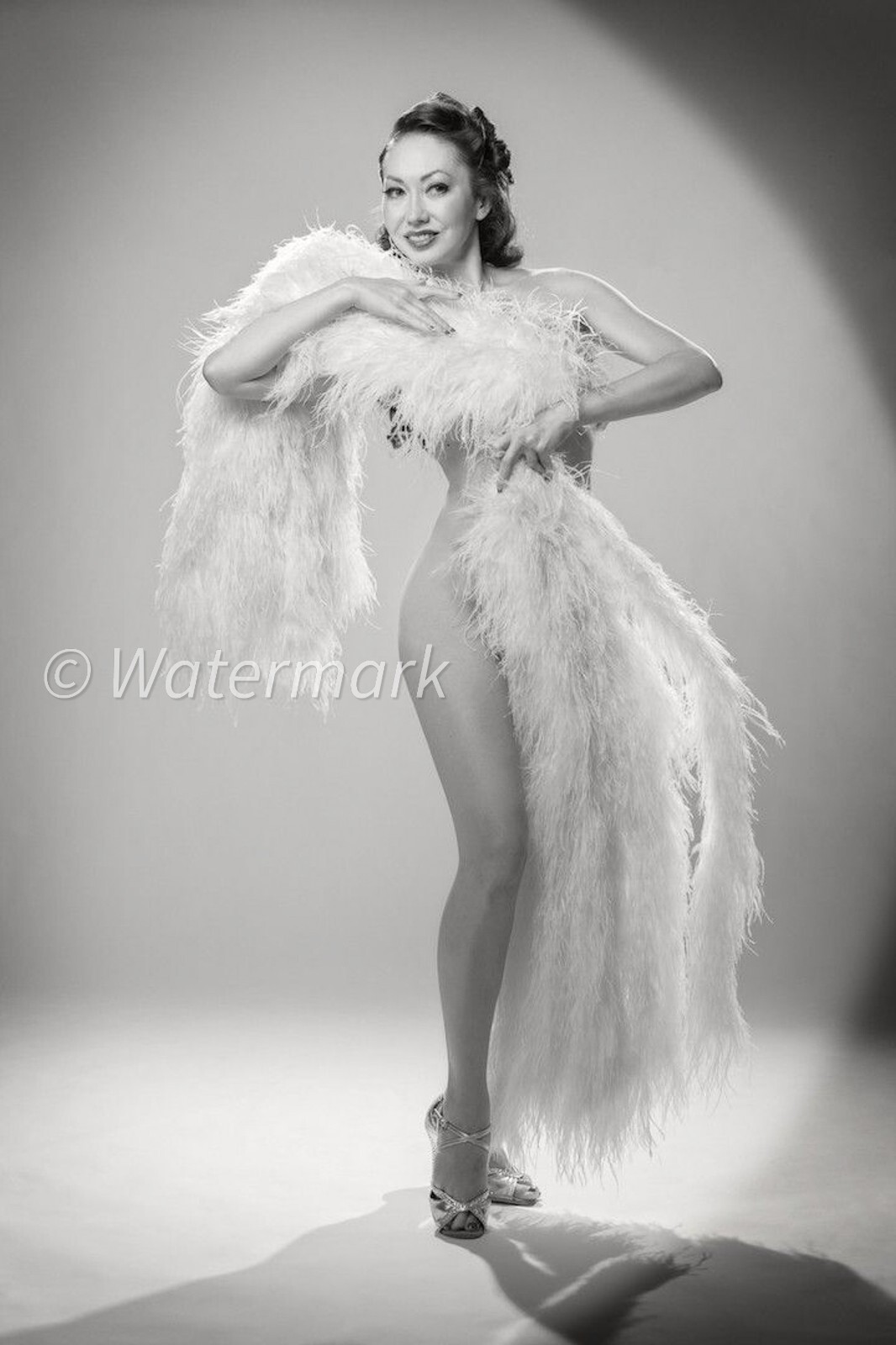 Sally Rand Burlesque Star - Vintage 1920s - sexy dancer - flapper girl 8х10