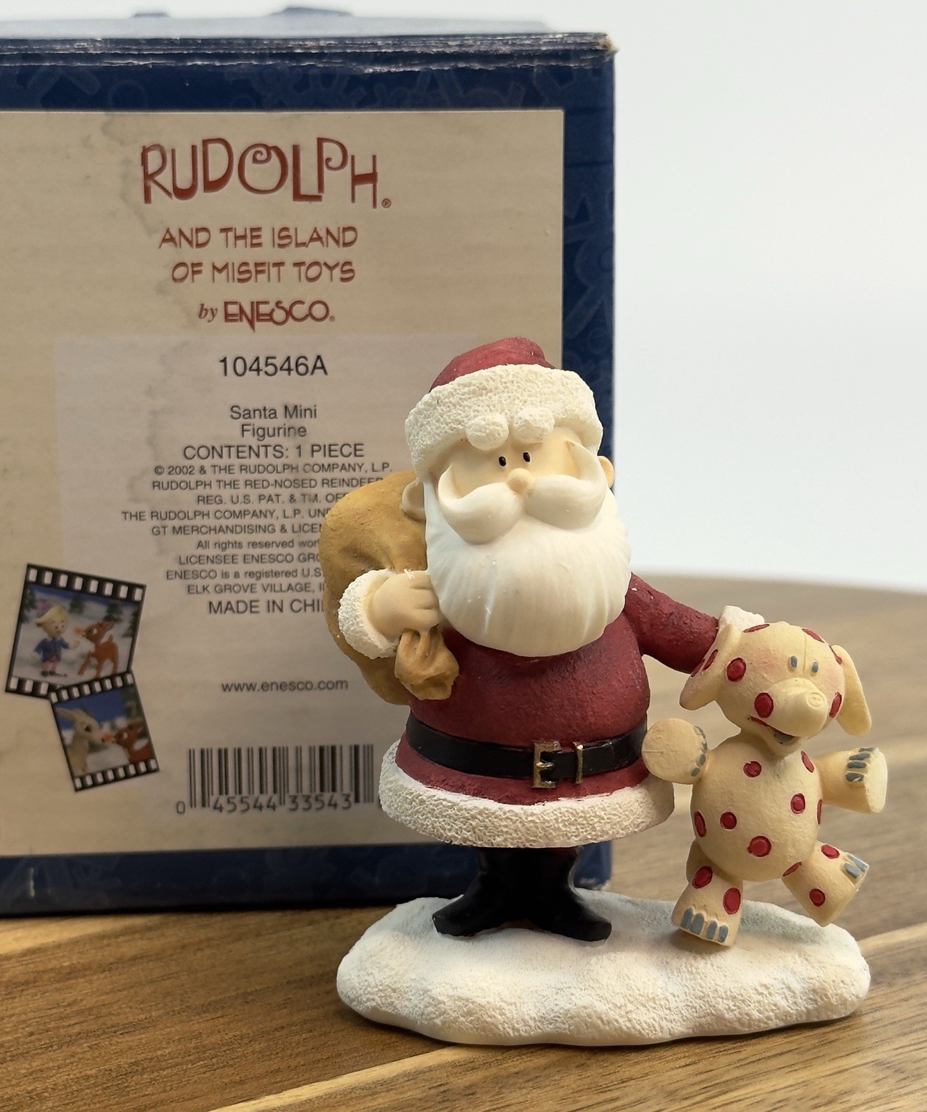 RUDOLPH AND THE ISLAND OF MISFIT TOYS 2002 SANTA  NO. 104546A Enesco