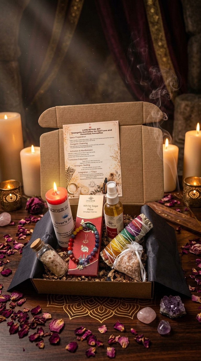 Self Love Ritual Kit Emotional Healing Spiritual Self Care Gift Set