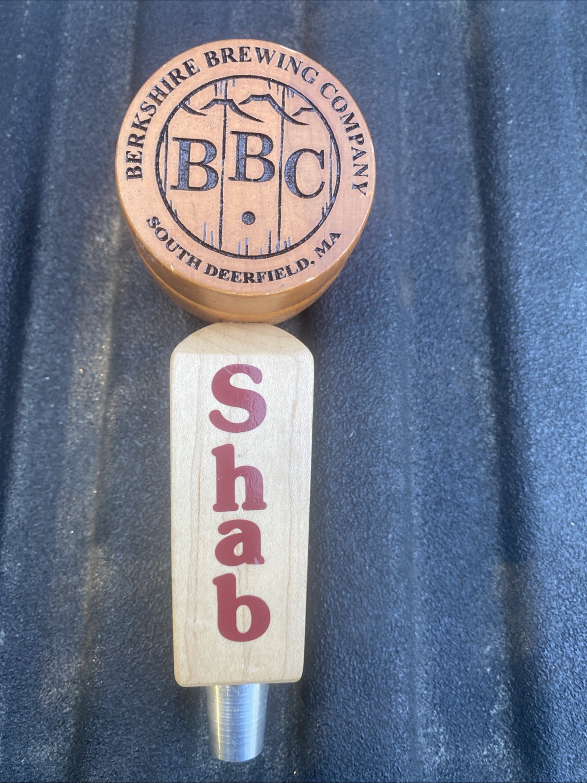 Berkshire Brewing Company Barware BBC Cabin Fever Keg Tap Handle *Unique*