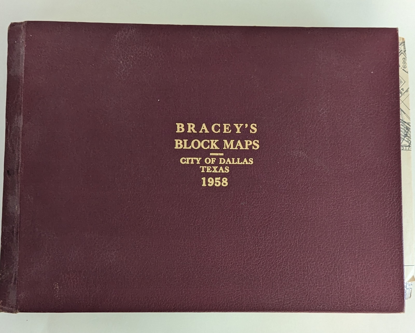 Bracey's Block Maps Dallas Texas 1958 Owners and Addresses Who owns Land Book Bracey's Block Maps Dallas Texas 1958 Owners and Addresses Who owns Land Book