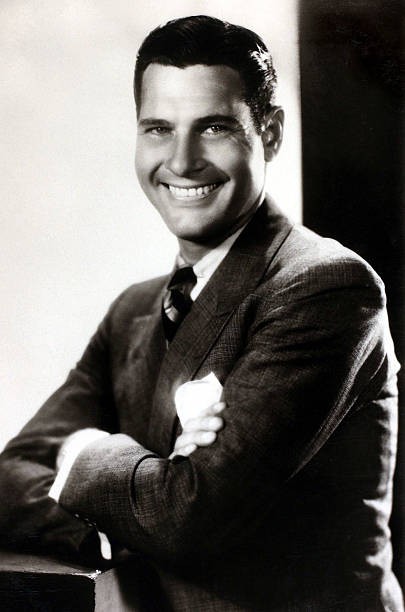 American actor Richard Arlen 1940 Arlen was one Paramount\'s early - Old Photo 2