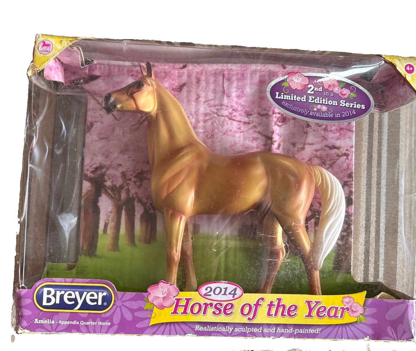 Breyer 2014 Horse Of The Year Limited Edition Amelia Appendix Quarter 62114*NEW* Breyer 2014 Horse Of The Year Limited Edition Amelia Appendix Quarter 62114*NEW*