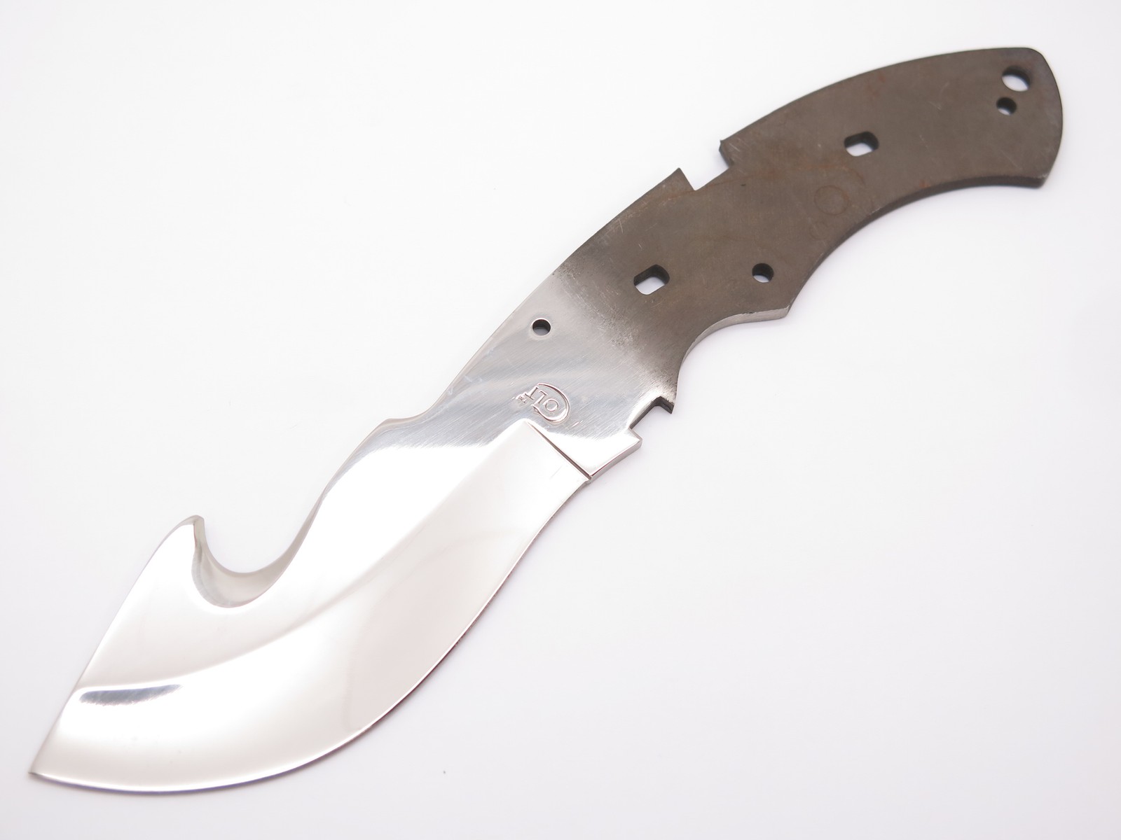 Vtg Colt CT7 Serengeti Seki Japan Guthook Fixed Hunting Knife Blade Blank Vtg Colt CT7 Serengeti Seki Japan Guthook Fixed Hunting Knife Blade Blank