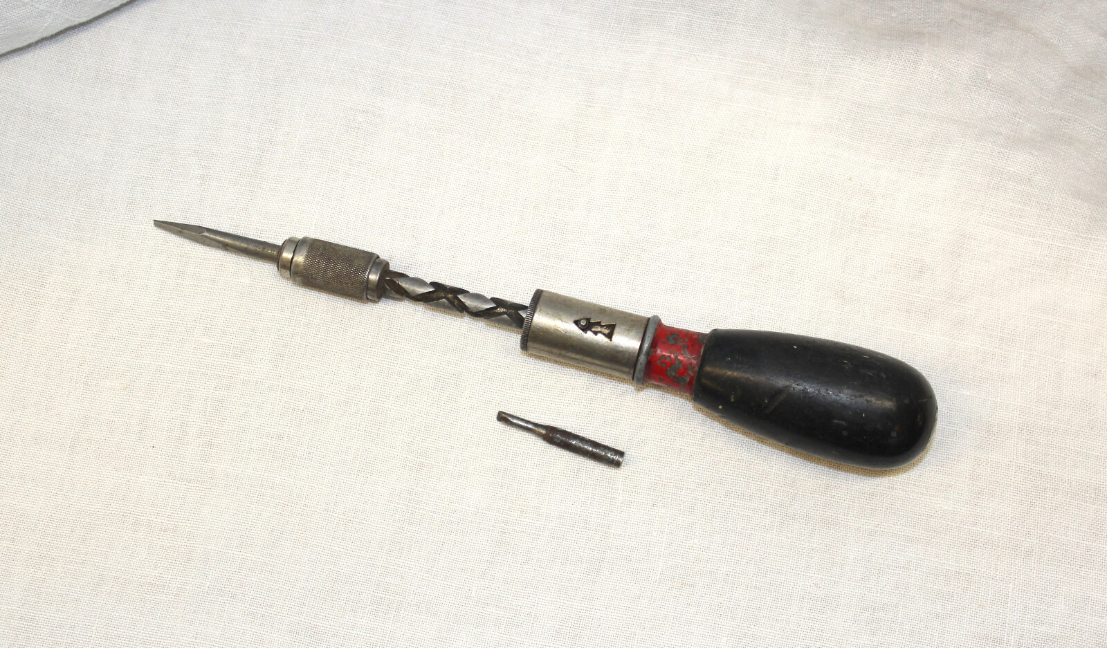 North Bros Mfg. Co. Hand Drill Push Drill No 133H USA Tool North Bros Mfg. Co. Hand Drill Push Drill No 133H USA Tool