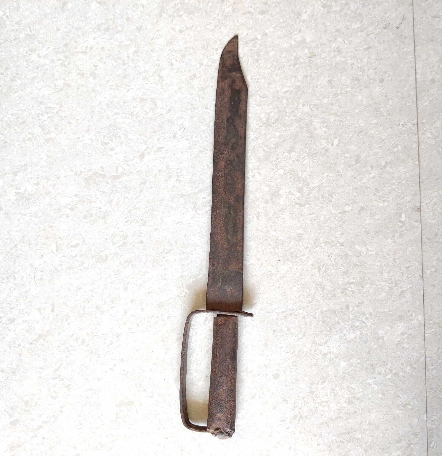 19c Antique Primitive Iron Dagger Khanjar With Iron Handle Original Old DG121