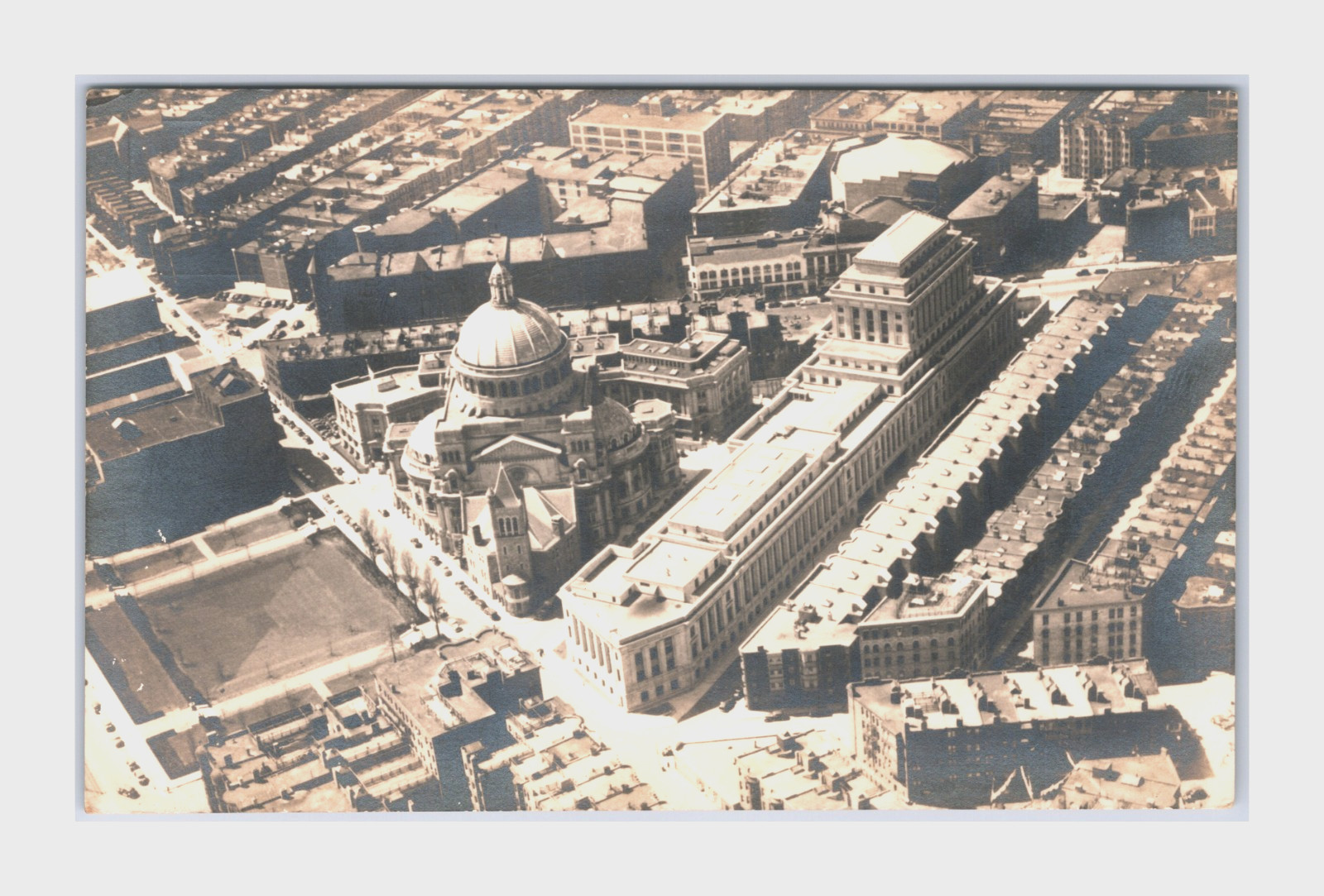 RPPC Aerial First Church of Christ Boston MA Administration Publishing House RPPC Aerial First Church of Christ Boston MA Administration Publishing House