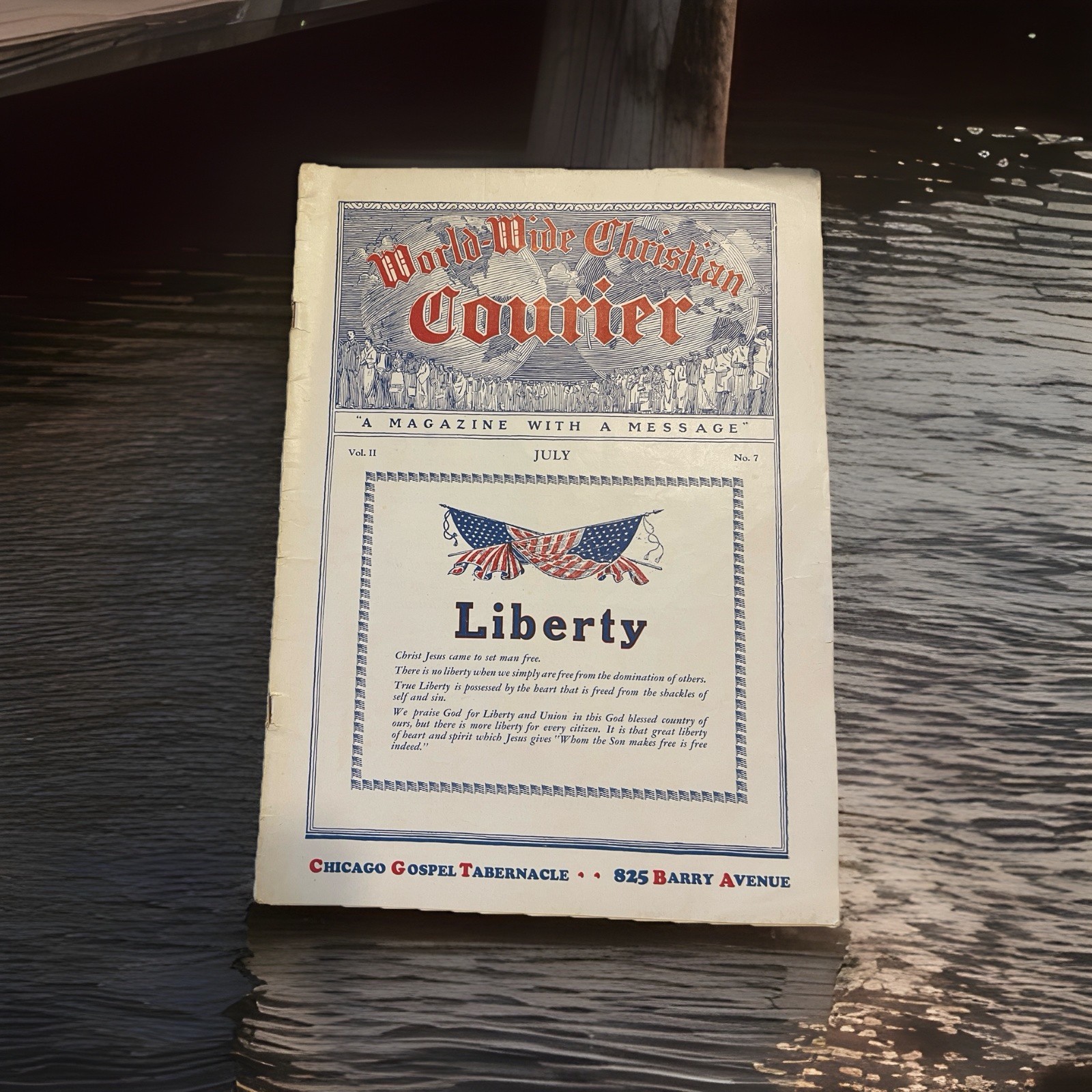 World-Wide Christian COURIER 1927 Magazine Very Rare Find World-Wide Christian COURIER 1927 Magazine Very Rare Find