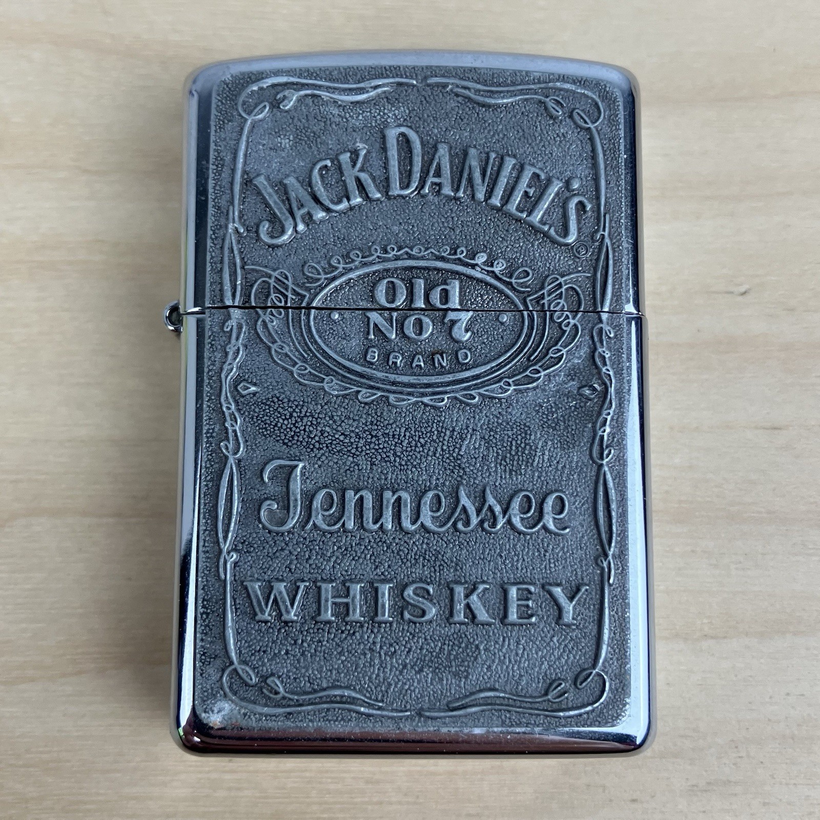 Zippo Lighter Jack Daniels Old No. 7 Tennessee Whiskey Bradford PA USA
