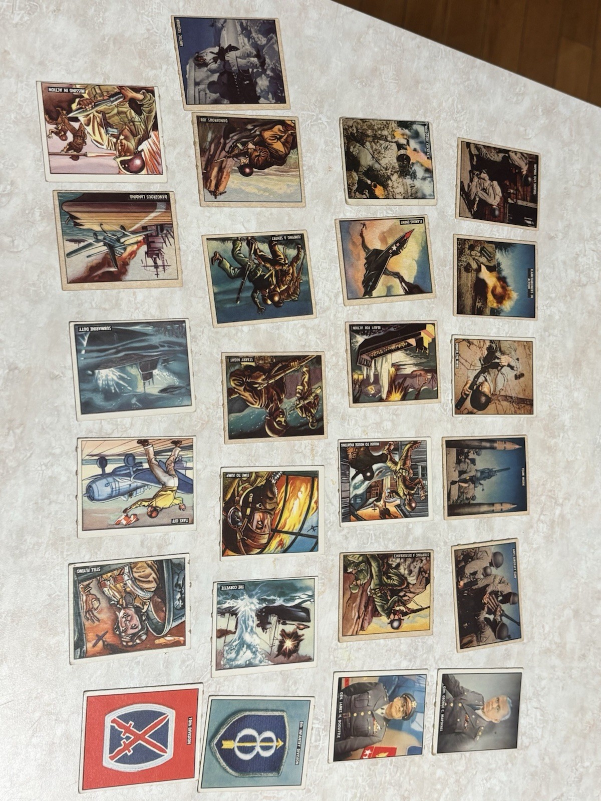 1950 Topps Freedom\'s War Cards Military Trading Cards Lot Of 25 Rare War 1950 Topps Freedom\'s War Cards Military Trading Cards Lot Of 25 Rare War