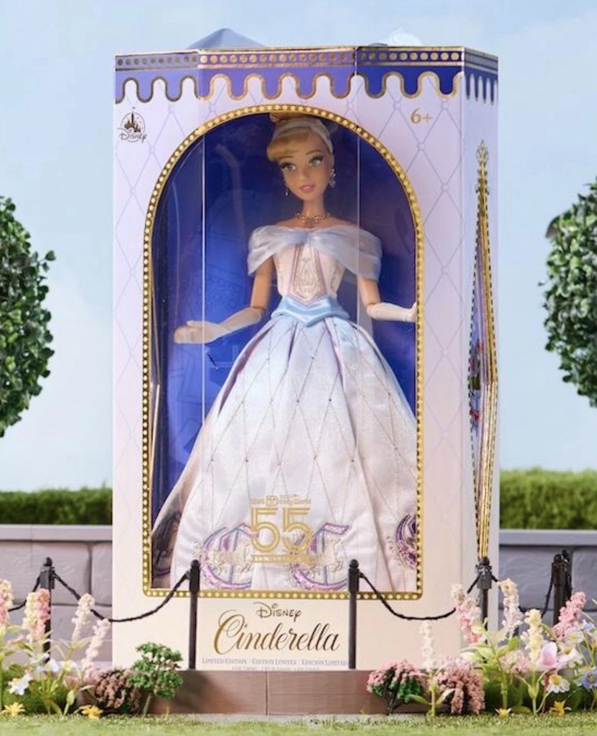 PRESALE 2026 Walt Disney World 55th Anniversary Cinderella Limited Edition Doll PRESALE 2026 Walt Disney World 55th Anniversary Cinderella Limited Edition Doll